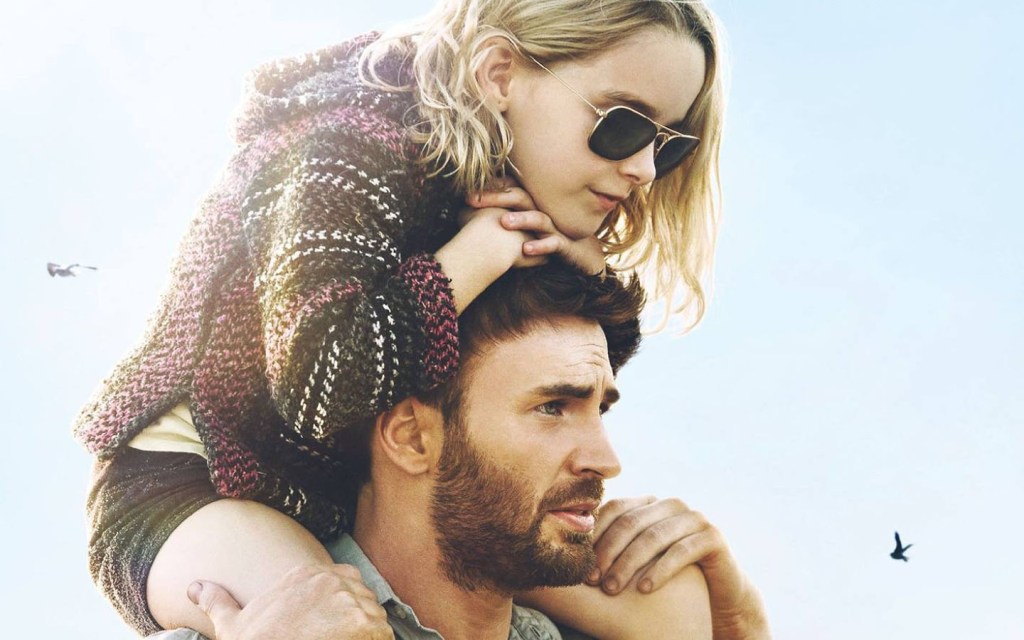 Chris Evans and McKenna Grace in Gifted