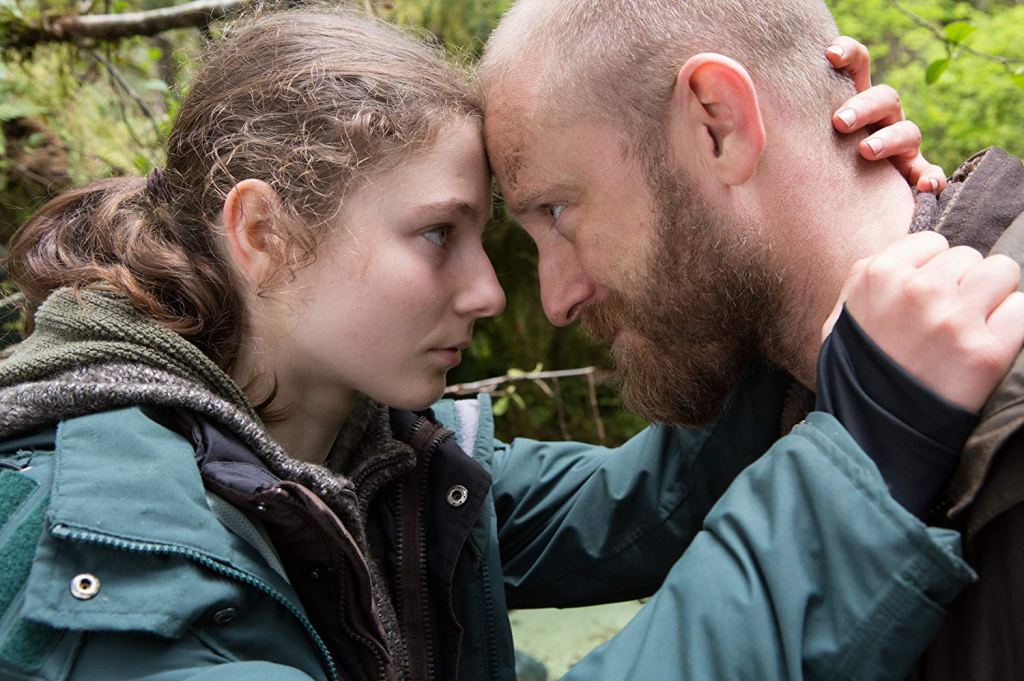 Thomasin McKenzie and Ben Foster in Leave No Trace