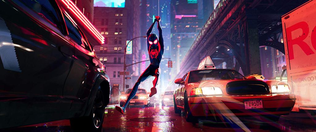 Shameik Moore in Spider-Man: Into the Spider-Verse