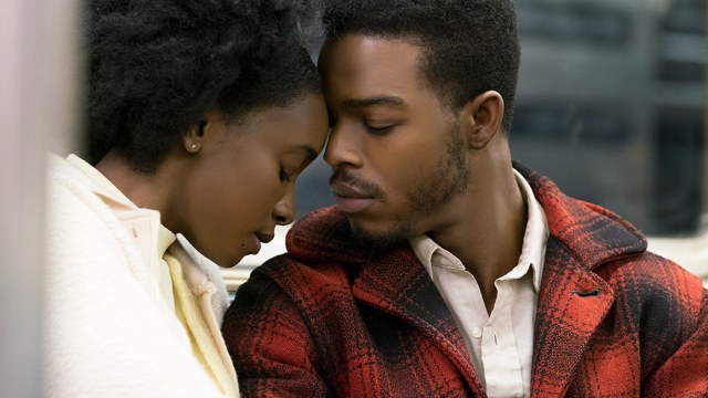 Kiki Layne and Stephan James in If Beale Street Could Talk
