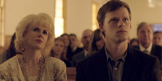 Nicole Kidman and Lucas Hedges in Boy Erased