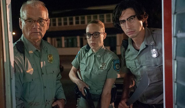 Bill Murray, Chloë Sevigny and Adam Driver in The Dead Don't Die