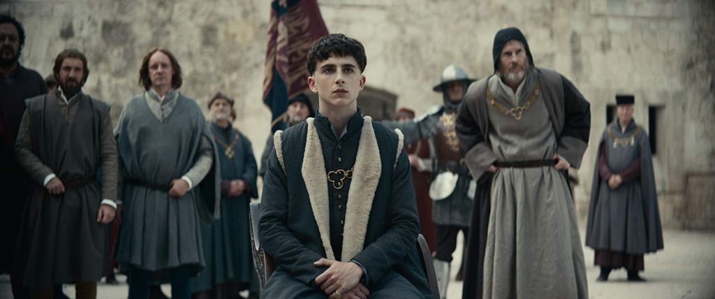 Timothee Chalamet in The King