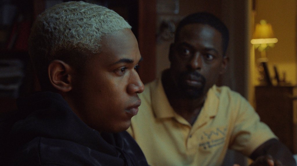 Kelvin Harrison, Jr. and Sterling K. Brown in Waves