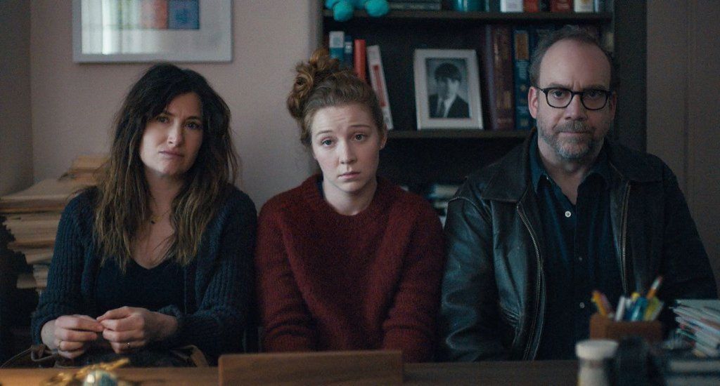 Kathryn Hahn, Kayli Carter and Paul Giamatti in Private Life