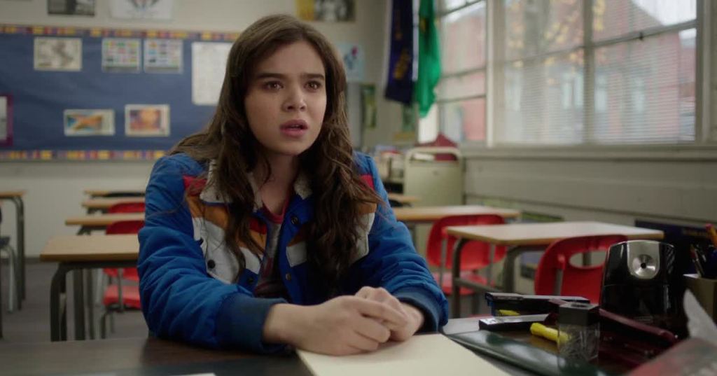 Hailee Steinfeld in The Edge of Seventeen