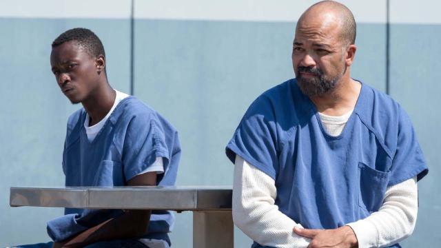 Ashton Sanders and Jeffrey Wright in All Day and a Night