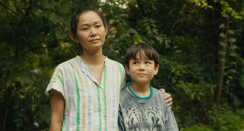Hong Chau and Lucas Jaye in Driveways