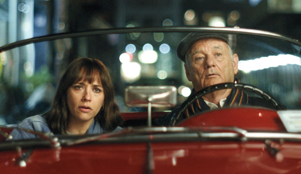Rashida Jones and Bill Murray in On the Rocks