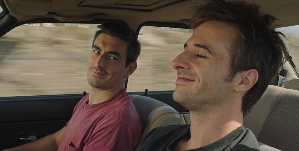 Anton Weil and Vasilis Magouliotis in The Man with the Answers