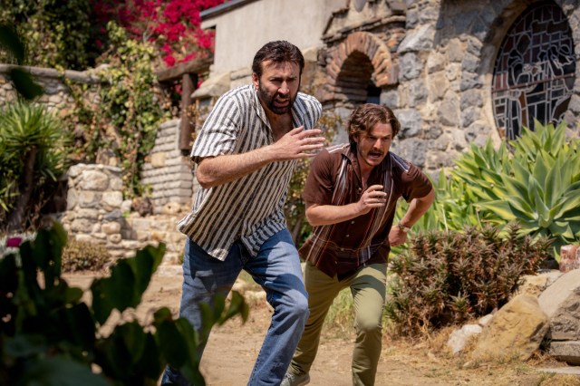 Nicolas Cage and Pedro Pascal in The Unbearable Weight of Massive Talent
