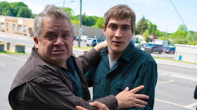 Patton Oswalt and James Morosini in I Love My Dad