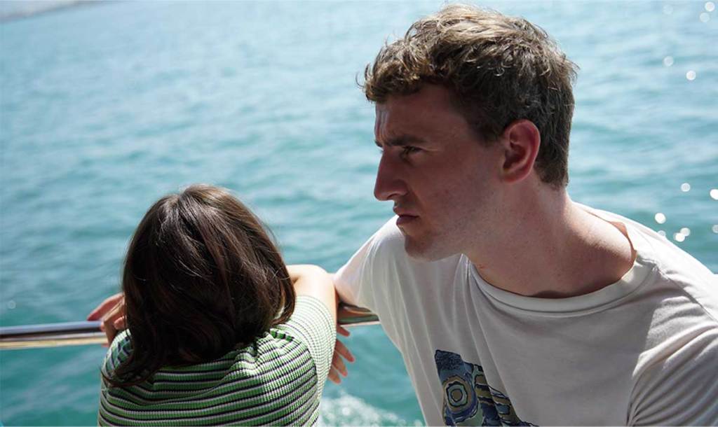 Frankie Corio and Paul Mescal in Aftersun