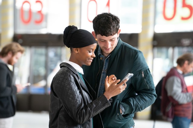 Letitia Wright and Josh O'Connor