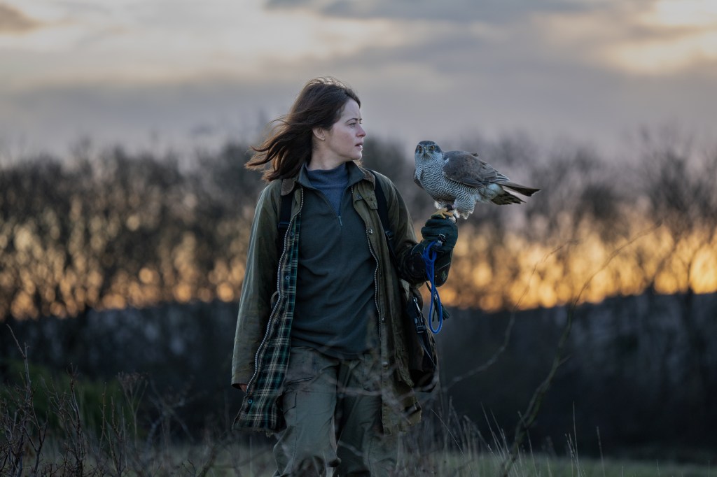Claire Foy in H is for Hawk