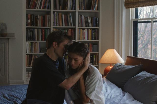 Robert Pattinson and Zendaya in The Drama